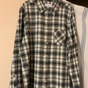 ***FINAL DROP*** Black/ Grey Light Button Up